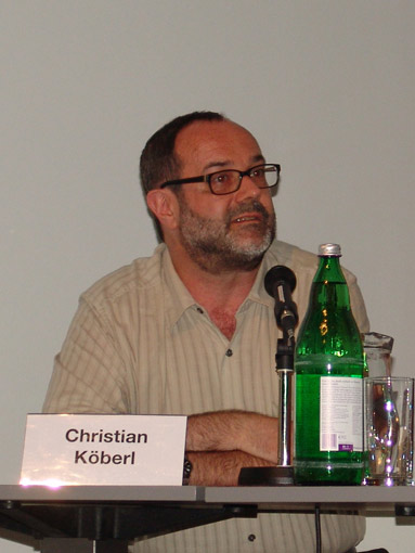 Christian Köberl, director of the Natural History Museum Vienna