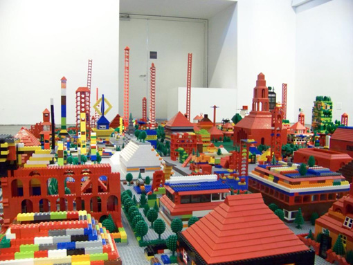 Impressions from the Az W LEGO Building Event at the Architekturzentrum Wien, July 10 2010
