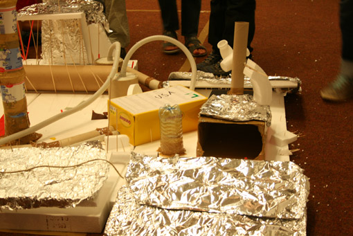 The Az W Space Station: a flying construction site in outer space