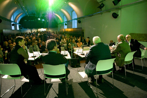 Fotos von der Veranstaltung ”Friedrich Achleitner. Architektur und Dichtung. Ein Portrait und ein Fest"