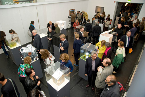 Die Eröffnung der Ausstellung „JapanLisztRaiding_zehn neue häuser" am 10. September 2010