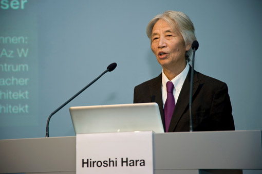 The opening of the exhibition "JapanLisztRaiding_zehn neue häuser", Sep. 10 2010