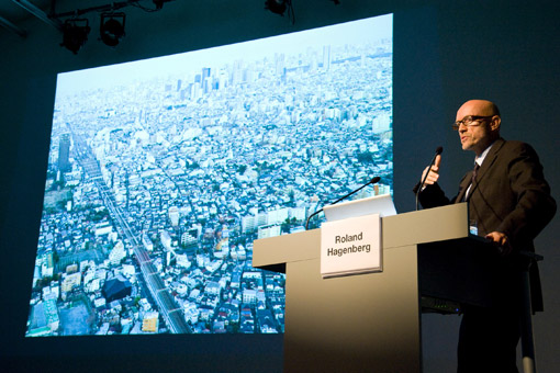 The opening of the exhibition "JapanLisztRaiding_zehn neue häuser", Sep. 10 2010