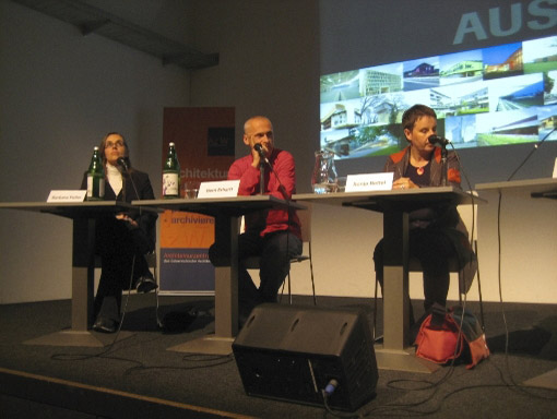 Die Buchpräsentation „Best of Austria. Architektur Architecture 2008_2009" am 8. September 2010