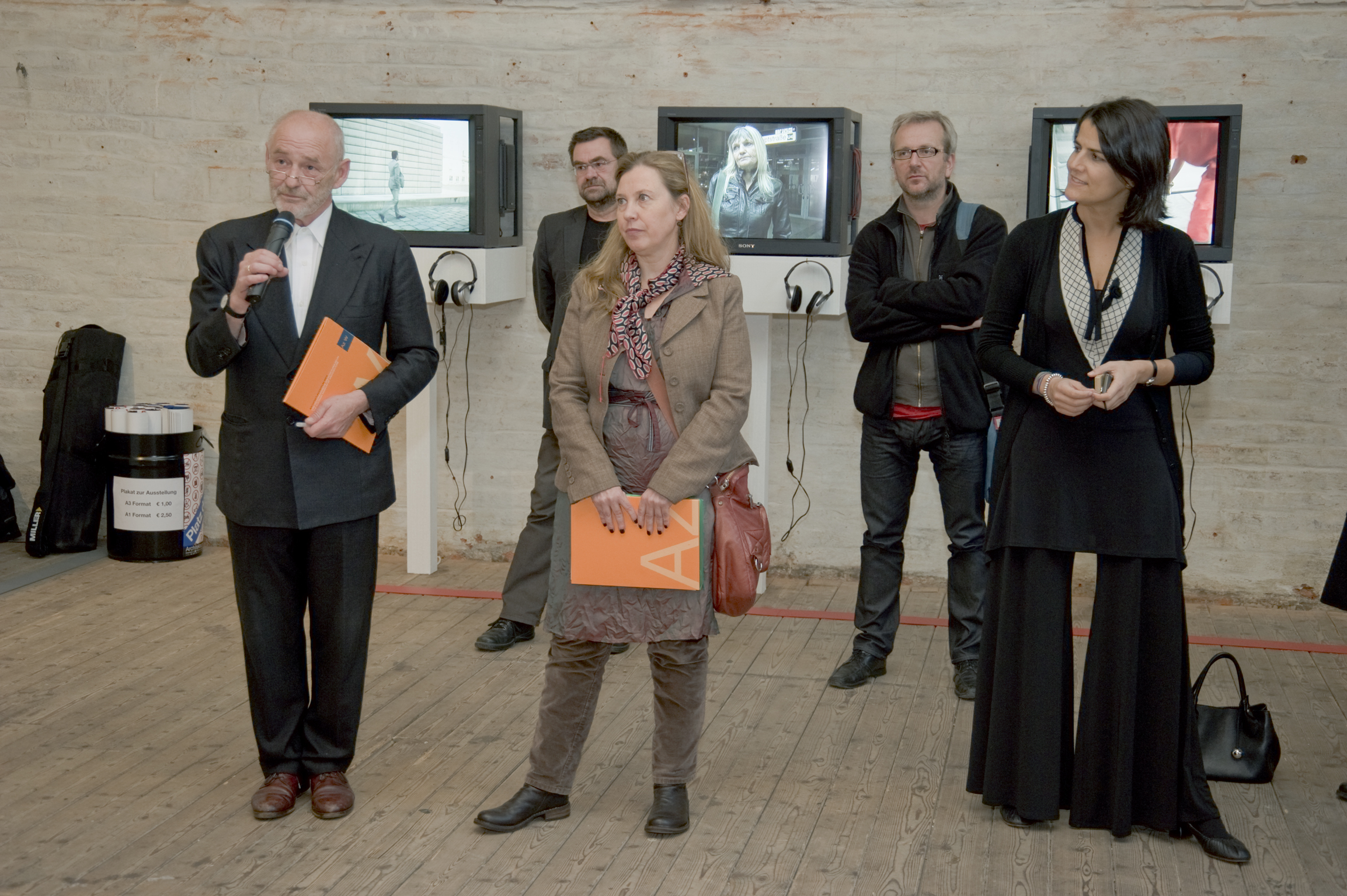 The opening of the exhibition "Platz da! European Urban Public Space"