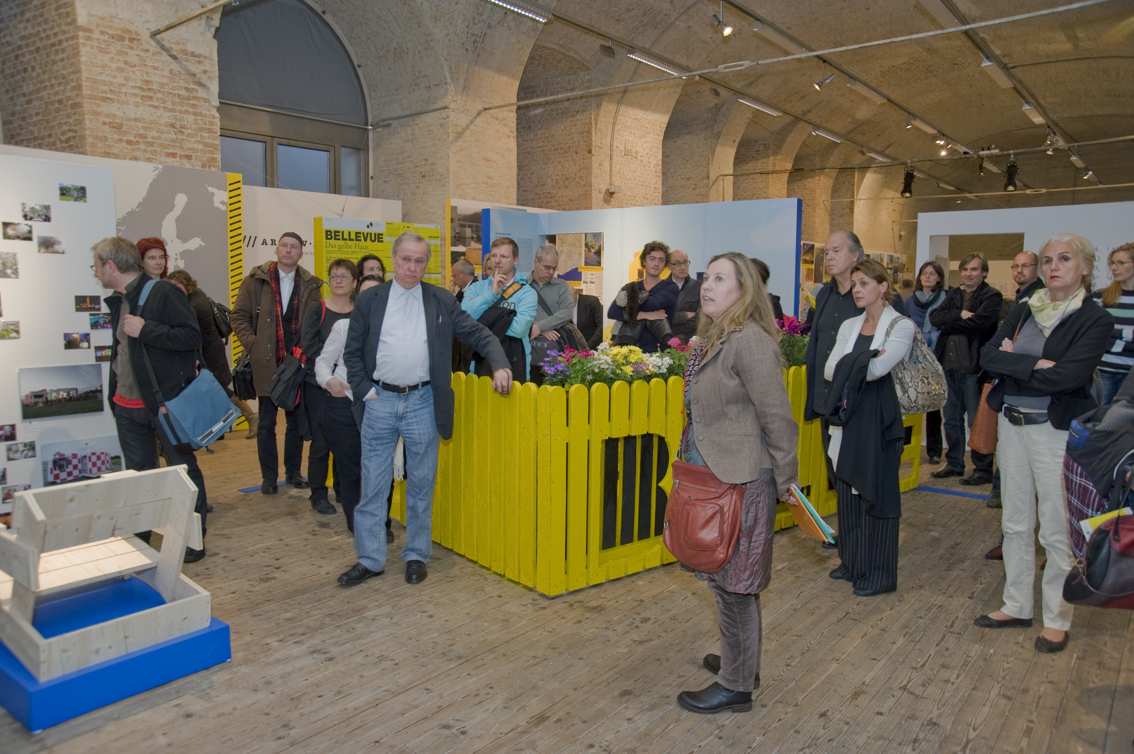 The opening of the exhibition "Platz da! European Urban Public Space"