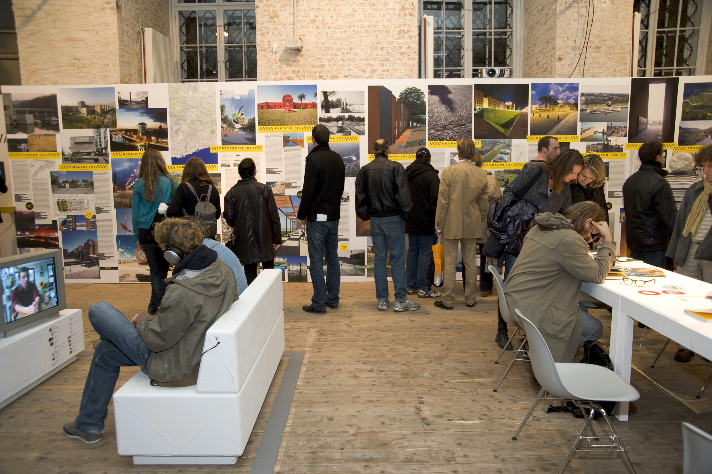 The opening of the exhibition "Platz da! European Urban Public Space"