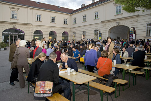 The opening of the exhibition 'Europe's best buildings'