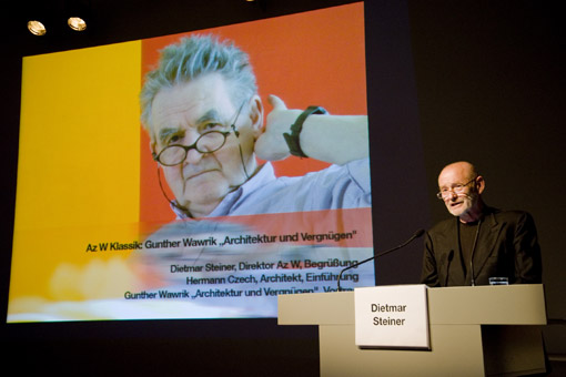 Az W Klassik: Gunther Wawrik „Architektur und Vergnügen"