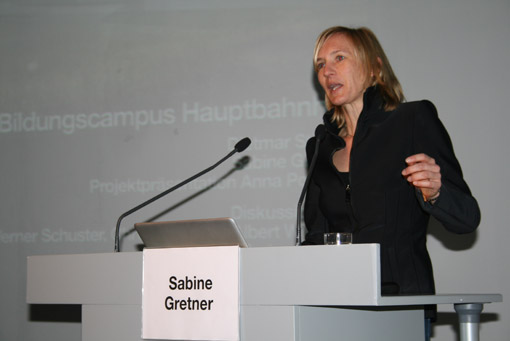 Opening of the exhibition 'Hauptbahnhof Campus Competition'