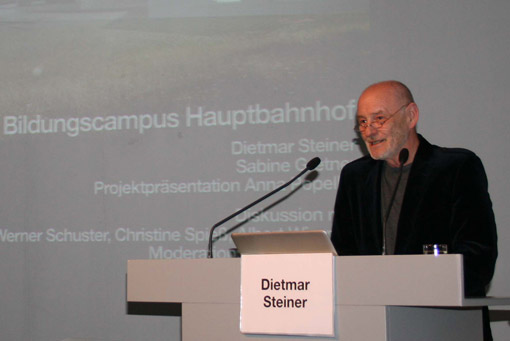 Opening of the exhibition 'Hauptbahnhof Campus Competition'