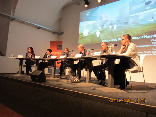 Opening of the exhibition 'Hauptbahnhof Campus Competition'