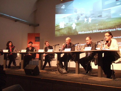 Opening of the exhibition 'Hauptbahnhof Campus Competition'