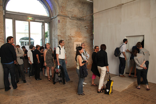Opening of the exhibtion 'Alexander Brodsky. It still amazes me that I became an architect.', June 29 2011 at the Architekturzentrum Wien-