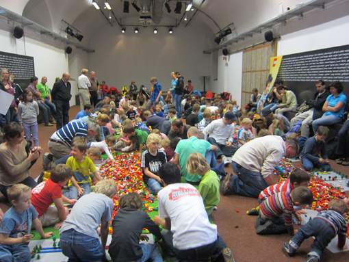 Photos taken at the LEGO Summer Opening Event, July 3. 2011 at the Architekturzentrum Wien.