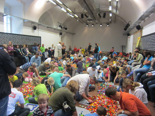 Photos taken at the LEGO Summer Opening Event, July 3. 2011 at the Architekturzentrum Wien.