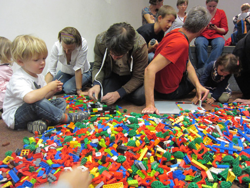 Photos taken at the LEGO Summer Opening Event, July 3. 2011 at the Architekturzentrum Wien.