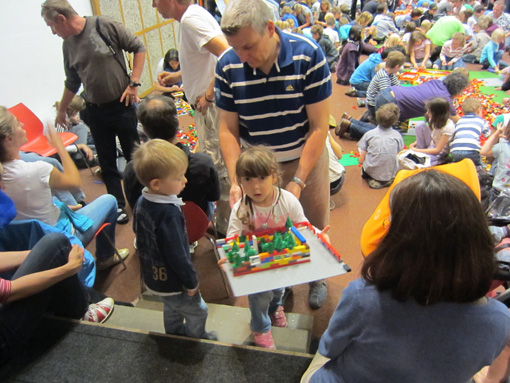 Photos taken at the LEGO Summer Opening Event, July 3. 2011 at the Architekturzentrum Wien.