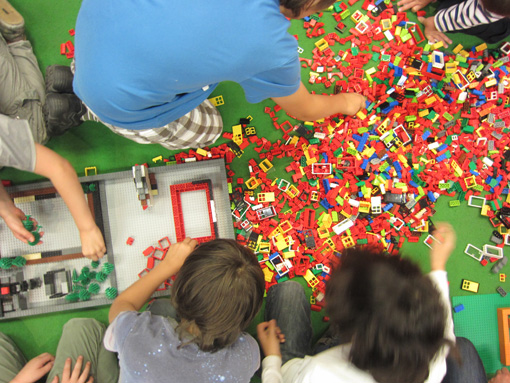 Photos taken at the LEGO Summer Opening Event, July 3. 2011 at the Architekturzentrum Wien.