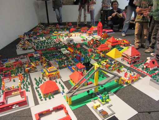 Photos taken at the LEGO Summer Opening Event, July 3. 2011 at the Architekturzentrum Wien.