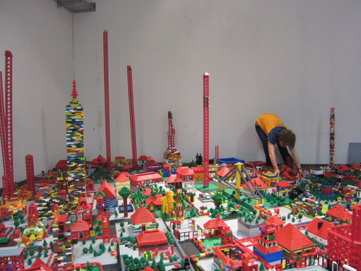 Photos taken at the LEGO Summer Opening Event, July 3. 2011 at the Architekturzentrum Wien.