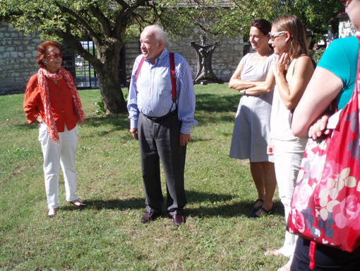 Waltraud Bertoni, Wander Bertoni, Ulrike Schartner (gaupenraub +/-), Marion Kuzmany im Freilichtmuseum Winden/See