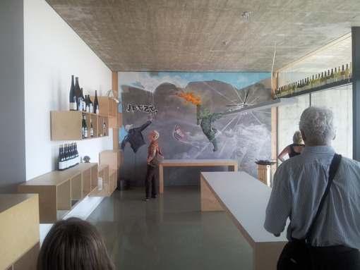 Claus Preisinger winery, Gols / Bgld.: propeller z, 2010