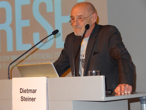 Photos taken during the symposium "urbanRESET", a cooperation by the faculty for urban development at Vienna University of Technology with the Az W, November 30, 2011 at the Architekturzentrum Wien.