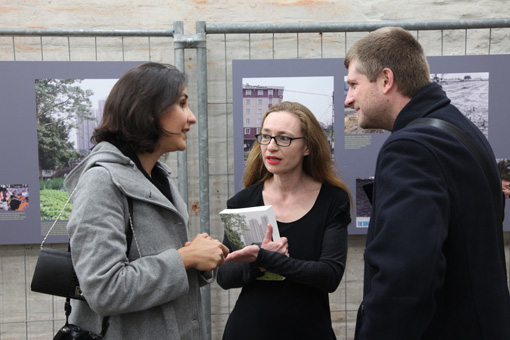 Opening of the exhibition 'Hands-On Urbanism 1850 - 2012. The Right to Green', March 14, 2012 at the Architekturzentrum Wien.
