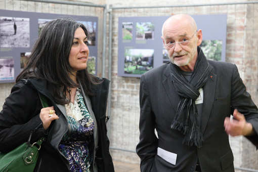 Opening of the exhibition 'Hands-On Urbanism 1850 - 2012. The Right to Green', March 14, 2012 at the Architekturzentrum Wien.