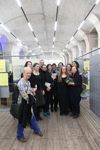 Opening of the exhibition 'Hands-On Urbanism 1850 - 2012. The Right to Green', March 14, 2012 at the Architekturzentrum Wien.