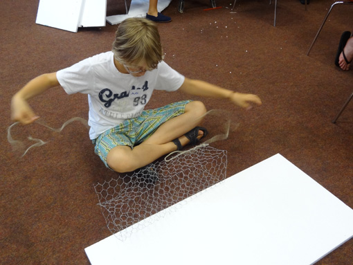 Photos taken at the workshop 'The City of Tomorrow', 2-3 August 2012 at the Architekturzentrum Wien.