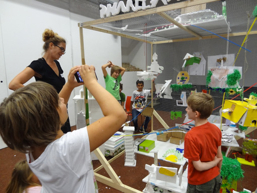 Photos taken at the workshop 'The City of Tomorrow', 2-3 August 2012 at the Architekturzentrum Wien.