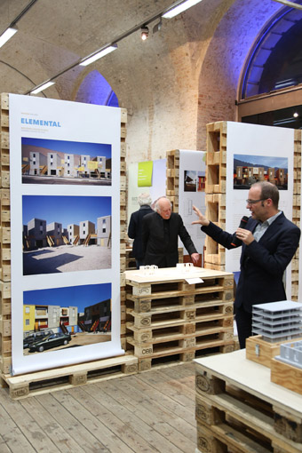 Pre-opening of the exhibition 'Think Global, Build Social!" at the Az W, March 13 2014
