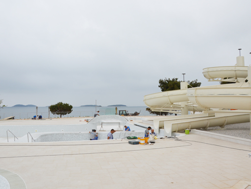 Strand des Resort Villas Rubin