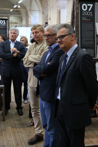 Opening Night of the Exhibition "Europe's best Buildings. The European Union Prize for contemporary architecture. Mies van der Rohe Award 1988-2013"