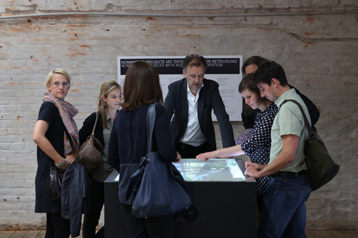 Opening Night of the Exhibition "Europe's best Buildings. The European Union Prize for contemporary architecture. Mies van der Rohe Award 1988-2013"