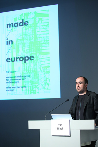 Opening Night of the Exhibition "Europe's best Buildings. The European Union Prize for contemporary architecture. Mies van der Rohe Award 1988-2013"