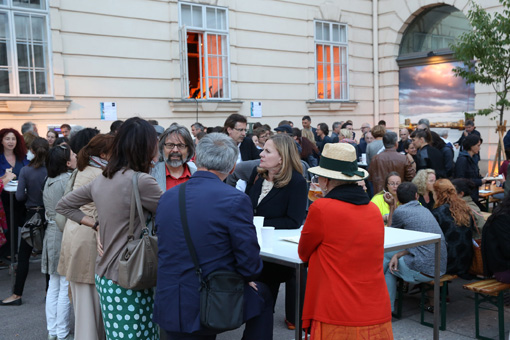 Opening Night of the Exhibition "Europe's best Buildings. The European Union Prize for contemporary architecture. Mies van der Rohe Award 1988-2013"