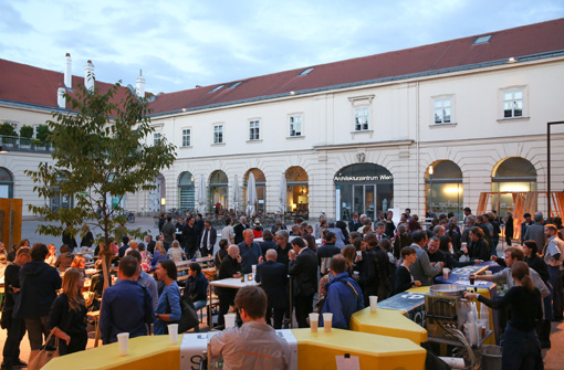 Opening Night of the Exhibition "Europe's best Buildings. The European Union Prize for contemporary architecture. Mies van der Rohe Award 1988-2013"