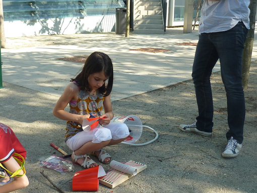 The workshop "Archikids: A treat for the ears", June 7 2014.