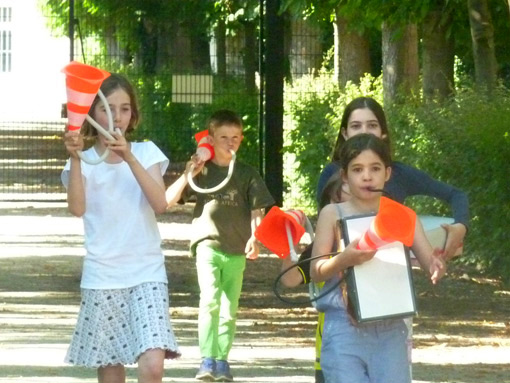 The workshop "Archikids: A treat for the ears", June 7 2014.