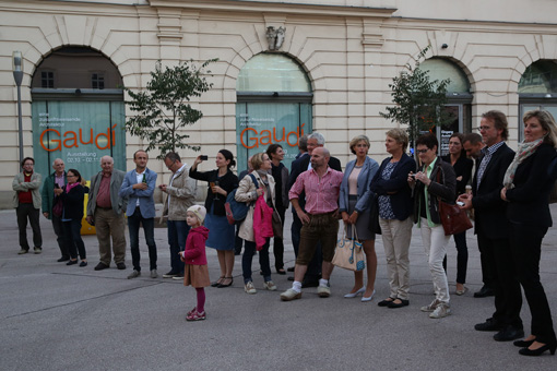 Opening Night of the Exhibition "BUS:STOP Krumbach"