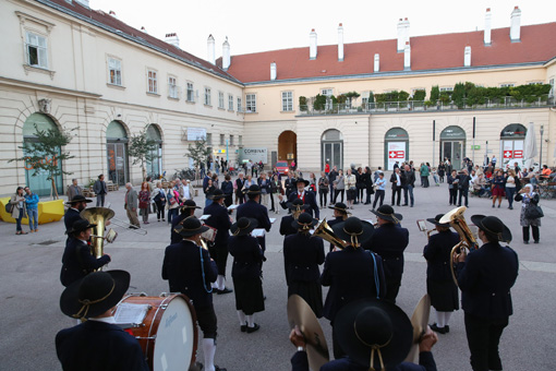 Opening Night of the Exhibition "BUS:STOP Krumbach"