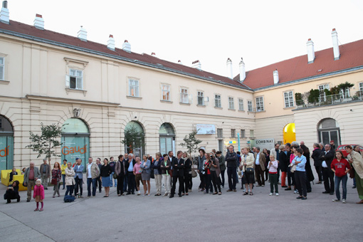 Opening Night of the Exhibition "BUS:STOP Krumbach"