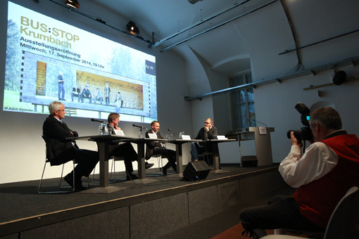 Opening Night of the Exhibition "BUS:STOP Krumbach"