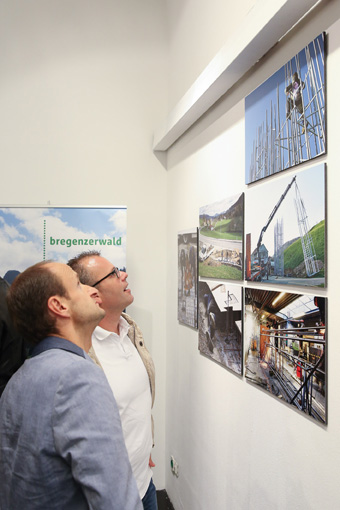 Opening Night of the Exhibition "BUS:STOP Krumbach"