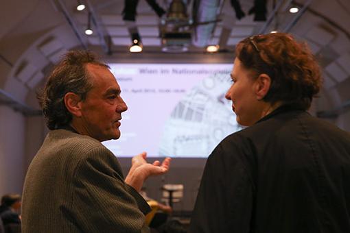 Matthias Marschik, Historiker und Kulturwissenschafter und Monika Platzer, Kuratorin