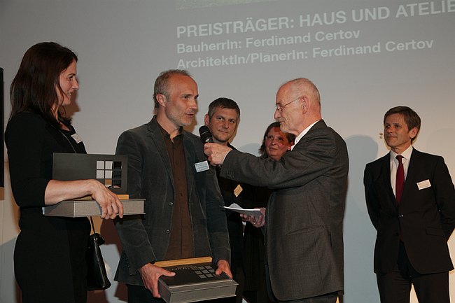 Award Giving Ceremony: The Best House. Architecture Prize 2015