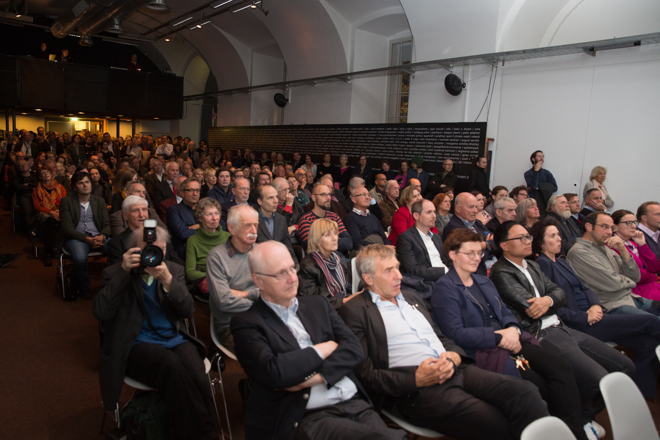 Opening night "In the End: Architecture. Journeys through Time 1959 – 2019"